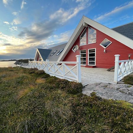 Ferienwohnung Atlantic Road Seaside Housing Litlrossoya Exterior foto