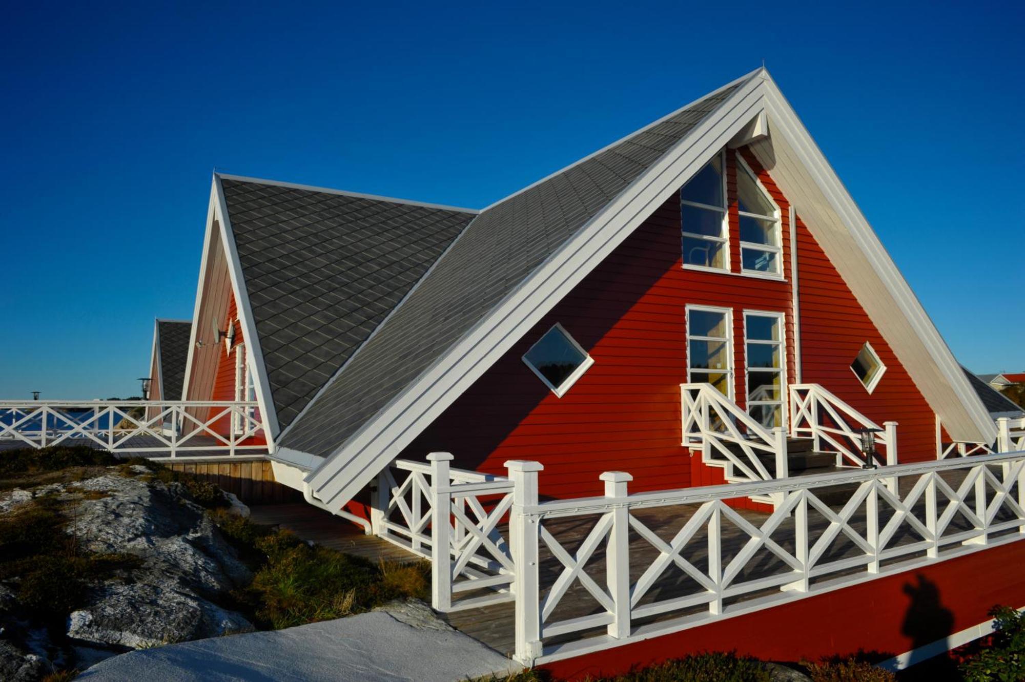 Ferienwohnung Atlantic Road Seaside Housing Litlrossoya Exterior foto