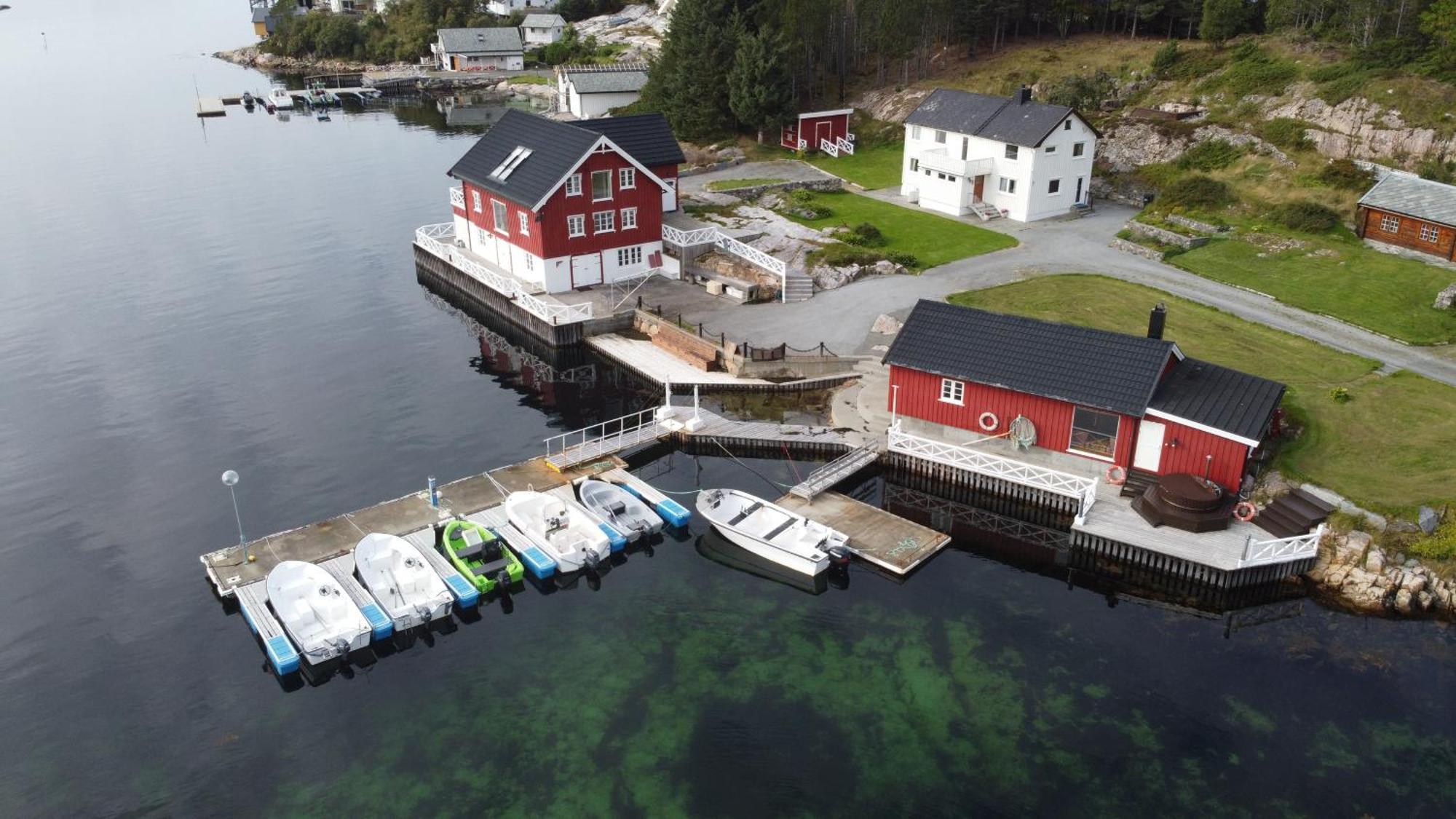 Ferienwohnung Atlantic Road Seaside Housing Litlrossoya Exterior foto