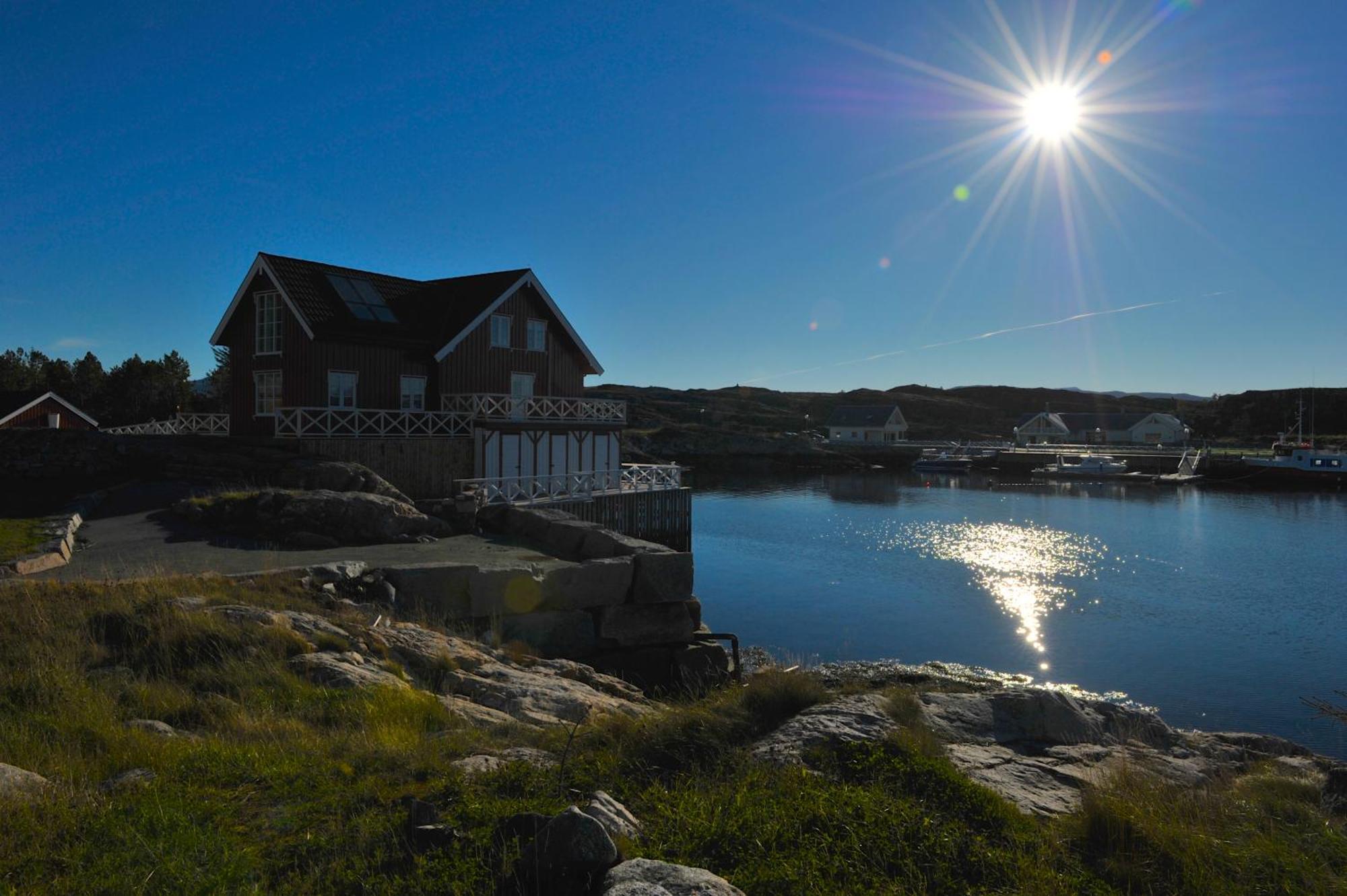 Ferienwohnung Atlantic Road Seaside Housing Litlrossoya Exterior foto
