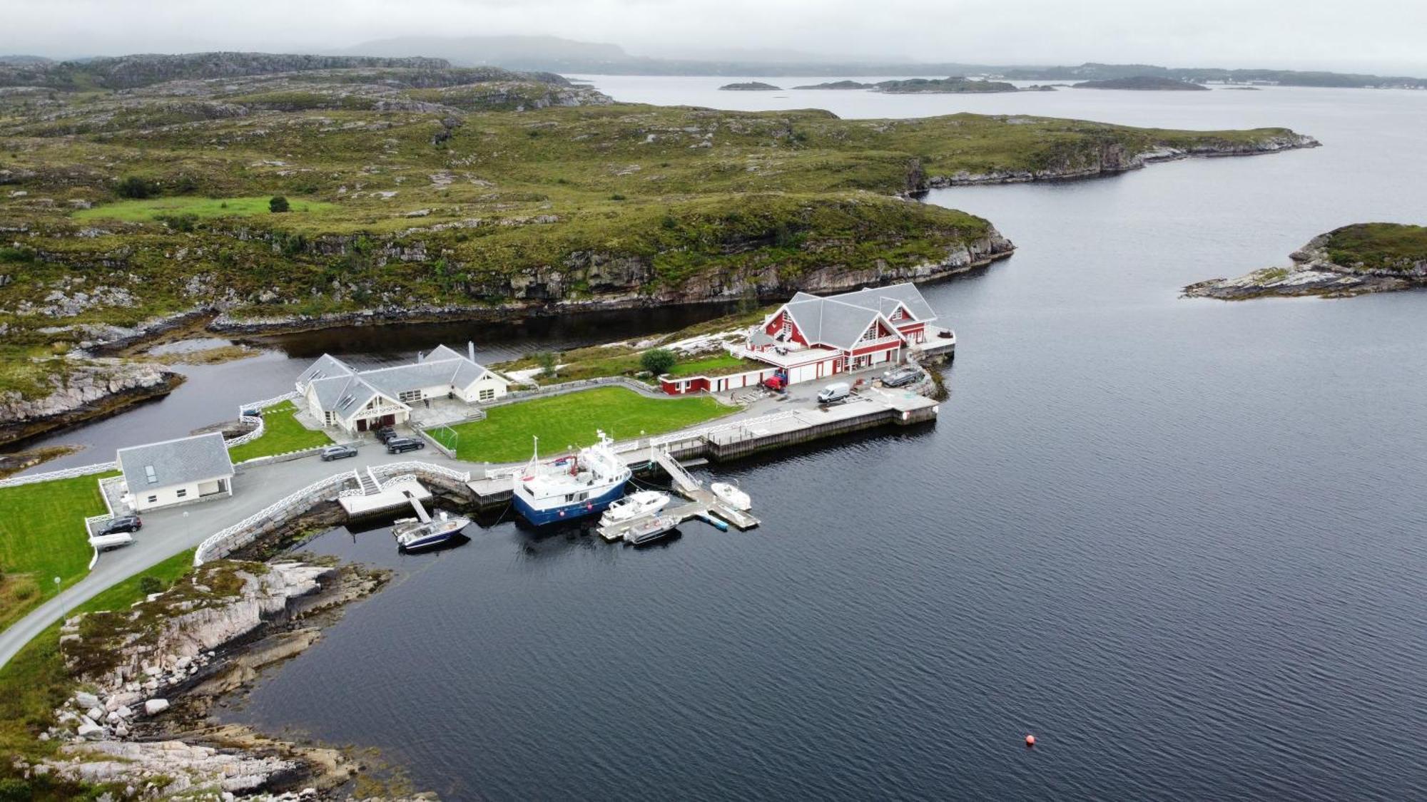 Ferienwohnung Atlantic Road Seaside Housing Litlrossoya Exterior foto