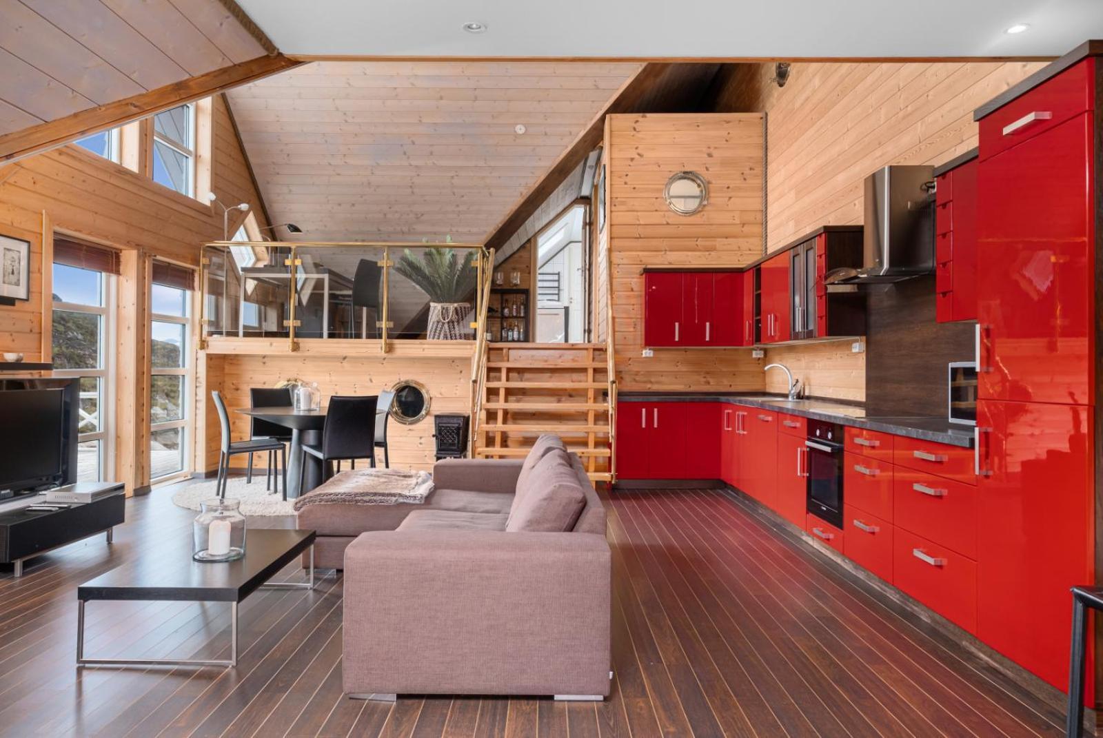 Ferienwohnung Atlantic Road Seaside Housing Litlrossoya Exterior foto