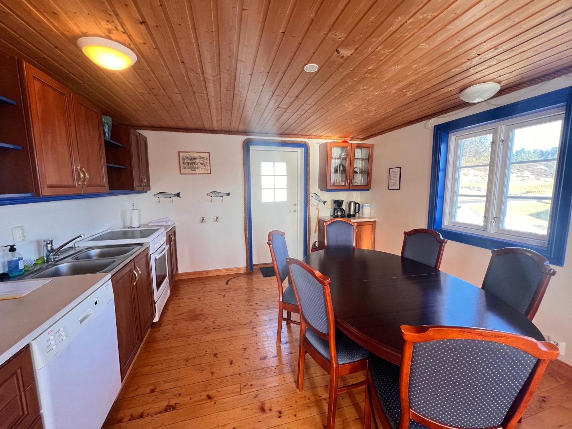 Ferienwohnung Atlantic Road Seaside Housing Litlrossoya Exterior foto