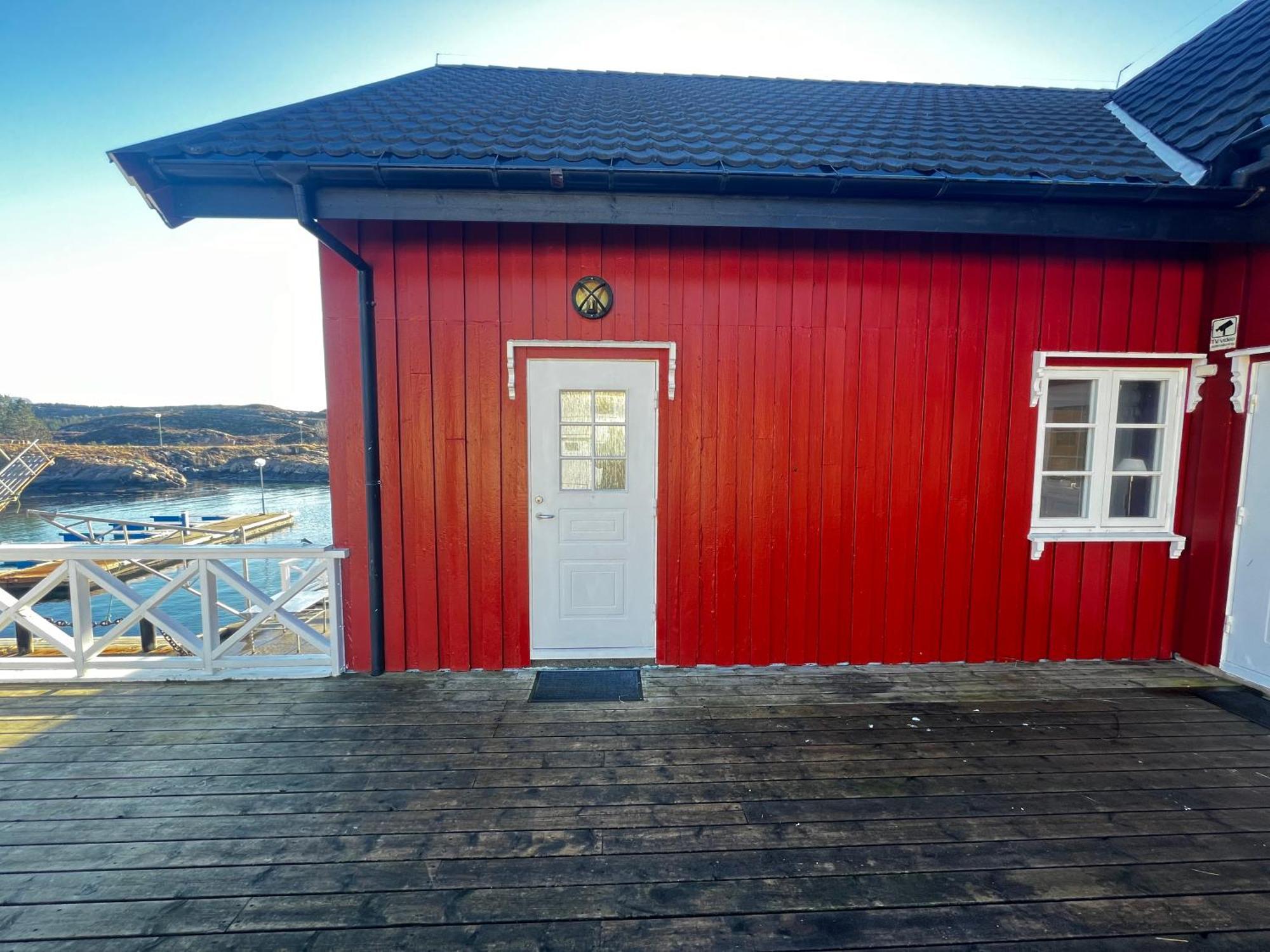 Ferienwohnung Atlantic Road Seaside Housing Litlrossoya Exterior foto