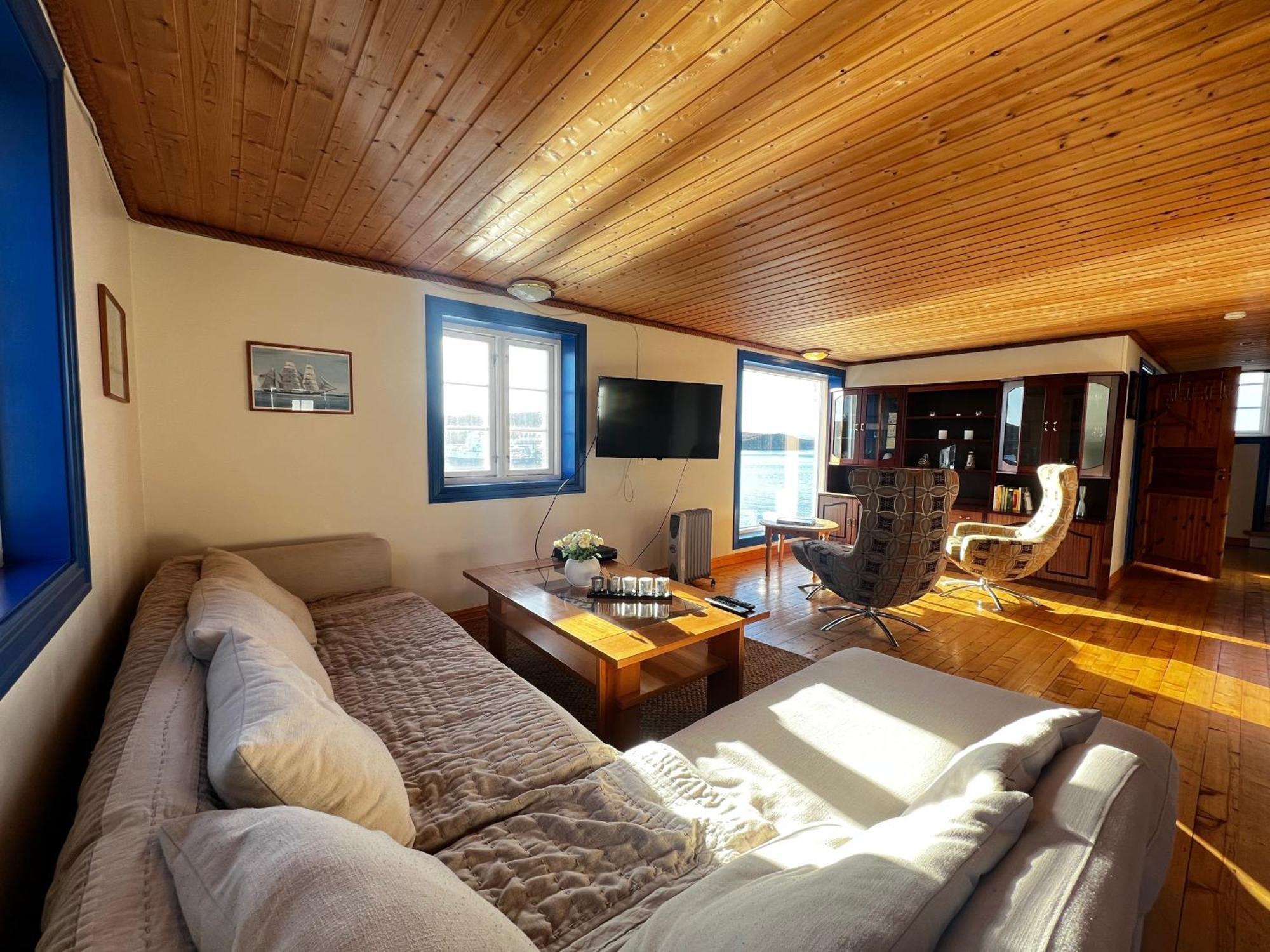 Ferienwohnung Atlantic Road Seaside Housing Litlrossoya Exterior foto