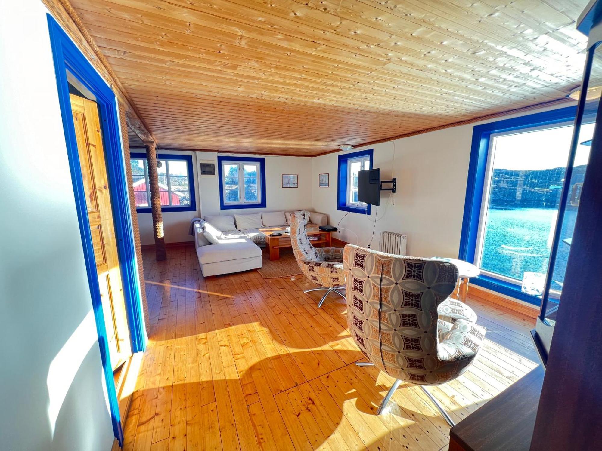 Ferienwohnung Atlantic Road Seaside Housing Litlrossoya Exterior foto