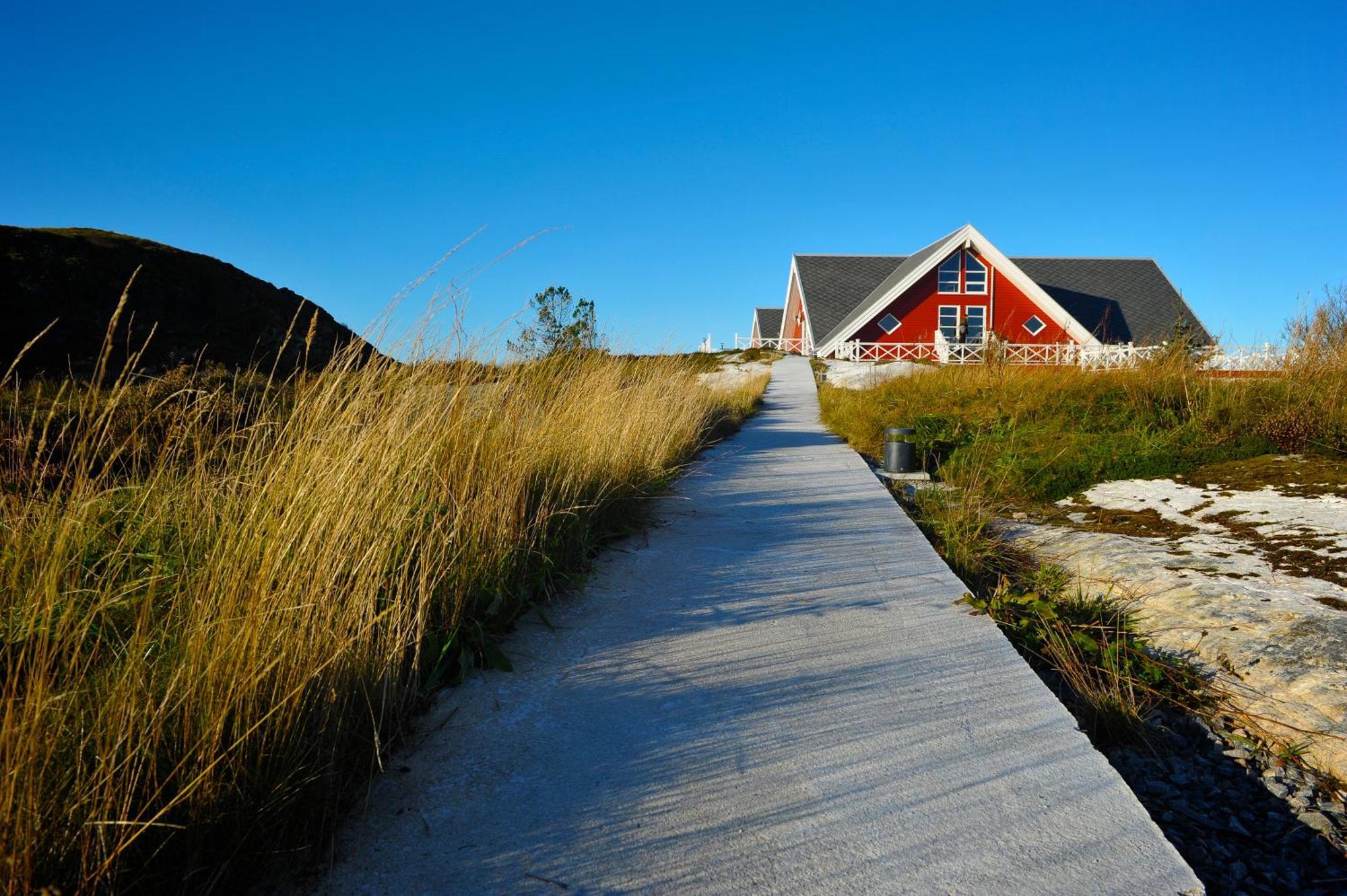 Ferienwohnung Atlantic Road Seaside Housing Litlrossoya Exterior foto